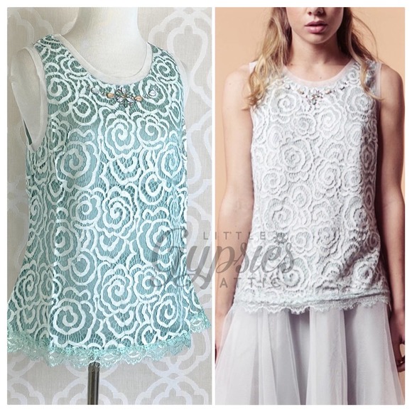 Ryu Sweet Mint and Jeweled Top - Picture 9 of 12